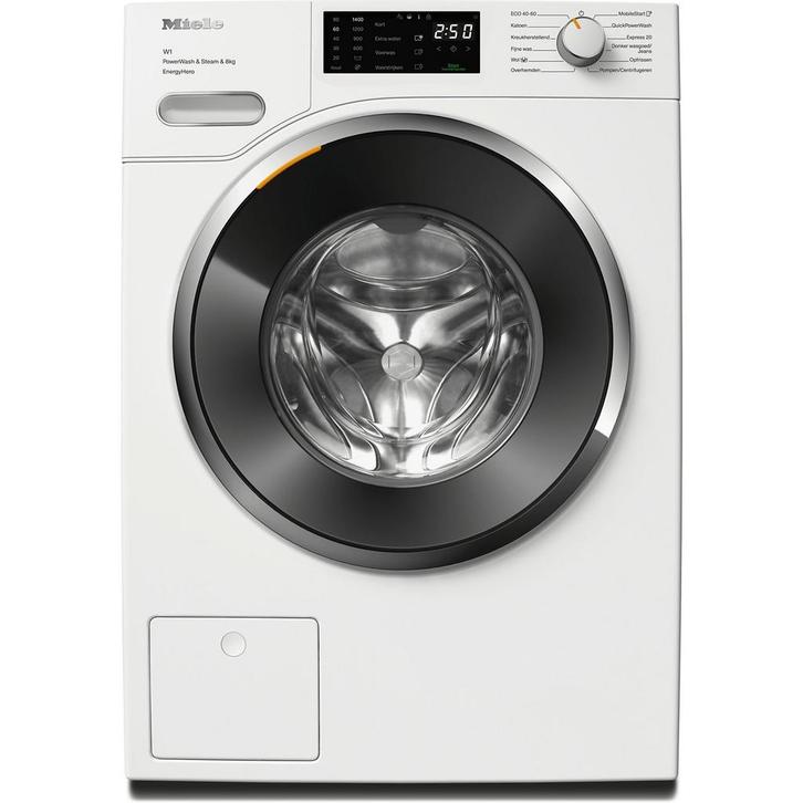 Miele WWE380WPS - Wasmachine - 8 kg - 1400 tpm - CapDosing -, Witgoed en Apparatuur, Wasmachines, Nieuw, Voorlader, 85 tot 90 cm