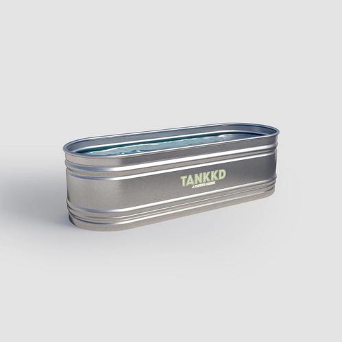 Tankkd IJsbad | Green Label Oval | 244x61x91cm | Aluminium, Doe-het-zelf en Verbouw, Sanitair, Bad, Nieuw, Ophalen of Verzenden