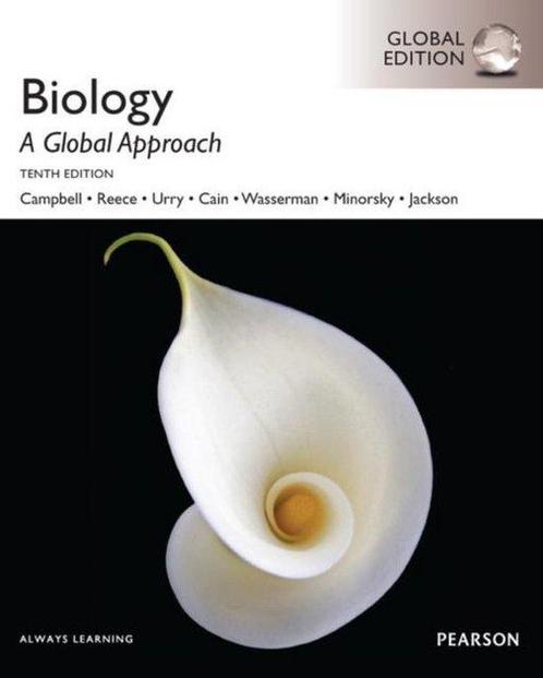 Biology / Pearson global edition 9781292008653, Boeken, Overige Boeken, Gelezen, Verzenden