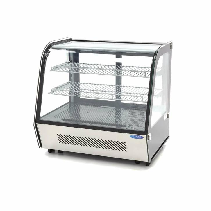 Gebaksvitrine - 120 L - 70 cm - Schuifdeuren Achter, Zakelijke goederen, Horeca | Keukenapparatuur, Nieuw in verpakking, Koelen en Vriezen