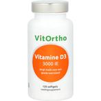 VitOrtho Vitamine D3 3000 IE - 120 Softgels, Verzenden, Nieuw