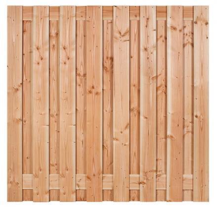 Douglas Schutting Tuinscherm Zillertal 180x180cm Lariks/Doug, Tuin en Terras, Schuttingen, Minder dan 3 meter, Nieuw, Hout, 1 tot 2 meter