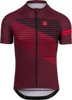 AGU Striped Fietsshirt Essential Heren - Rood - M, Verzenden, Nieuw