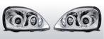 Koplampen Angel Eyes | Toyota Yaris 1999-2003 | chroom, Auto-onderdelen, Verlichting, Verzenden, Nieuw, Toyota