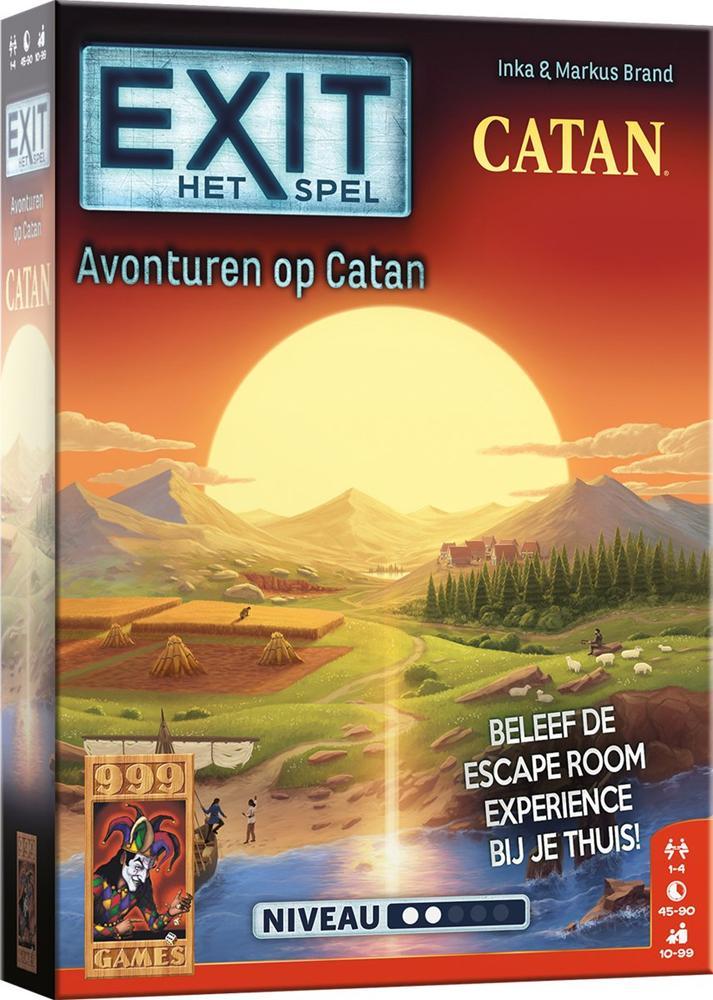 EXIT - Avonturen op Catan | 999 Games - Gezelschapsspellen, Hobby en Vrije tijd, Gezelschapsspellen | Bordspellen, Nieuw, Verzenden