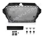 RS3 Look Frontgrill Glans zwart Piano Black Edition voor Aud, Ophalen of Verzenden