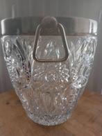 Champagne koeler - Kristal, Verzilverd - Geslepen sterren