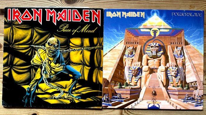 Iron Maiden - 2 Great Albums - Piece Of Mind / Powerslave -, Cd's en Dvd's, Vinyl Singles