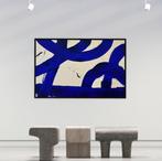Stefanie Raus - Verschlungen blau 784 XXL, Antiek en Kunst