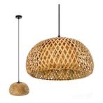 Hanglamp LED E27 Bamboe 30cm Baku S, Overige materialen, 50 tot 75 cm, Nieuw, Ophalen of Verzenden