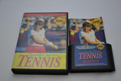 Jennifer Capriati Tennis (GENESIS CIB), Spelcomputers en Games, Games | Sega, Zo goed als nieuw, Verzenden