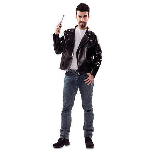 Biker jacket - Grease, Hobby en Vrije tijd, Feestartikelen, Feestartikel, Nieuw, Verzenden
