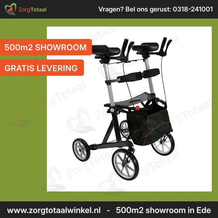 Rollator Mobilex Tiger Outdoor met onderarmschalen - Grote.., Diversen, Rollators, Nieuw, Ophalen of Verzenden