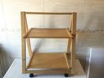 Fratelli Reguitti - Serveerwagen - Hout - Opvouwbare trolley