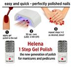 Helena Melmer-1 Stap Gelpolish Starter Kit, Verzenden, Nieuw, Handen en Nagels, Toebehoren