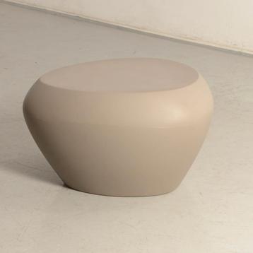 Lonc Teaser design poef, beige, 58 x 58 x 34 cm beschikbaar voor biedingen