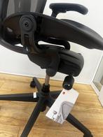 Herman Miller Aeron Remastered Office Chair - Posturefit, Verzenden, Zwart, Zo goed als nieuw, Bureaustoel