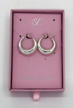 -40% Smashed Lemon  Smashed Lemon 60003 en dikke hoepel oorb, Verzenden, Nieuw, Zilver