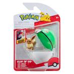 Jazwares Pokémon Clip N Go Figure Pack-Eevee + Friend Ball, Ophalen of Verzenden, Nieuw