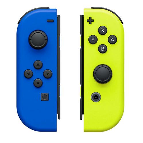 Nintendo Switch Joy-Cons Set - Blauw/Geel, Spelcomputers en Games, Spelcomputers | Nintendo Switch, Zo goed als nieuw, Verzenden