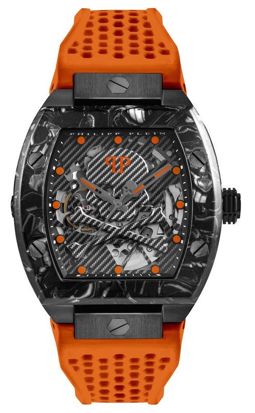 Philipp Plein PWBAA1222 The $keleton Topaz Sport Master, Sieraden, Tassen en Uiterlijk, Horloges | Heren, Kunststof, Nieuw, Staal