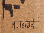 Michele Telari - Skyline sketch, Antiek en Kunst