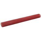 vidaXL Kippengaas 25x1,5 m staal met PVC coating rood, Verzenden, Nieuw, IJzer, 1 tot 2 meter