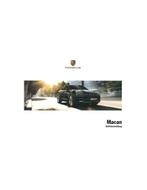 2018 PORSCHE MACAN INSTRUCTIEBOEKJE DUITS, Auto diversen, Handleidingen en Instructieboekjes