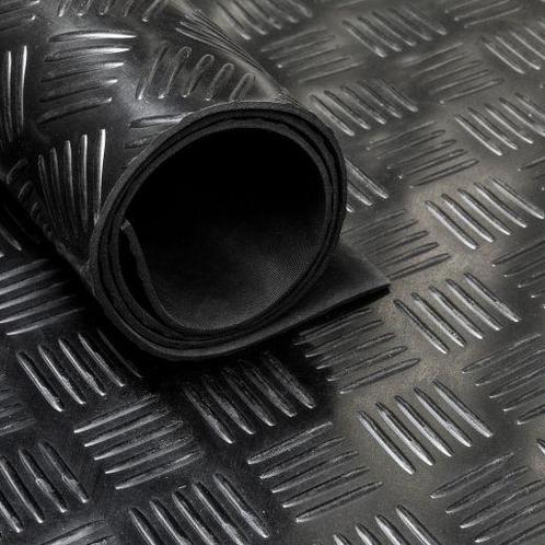 Rubber loper / rubbermat op rol van 10 m2 - Traanplaat 3 mm, Doe-het-zelf en Verbouw, Overige Doe-het-zelf en Verbouw, Verzenden