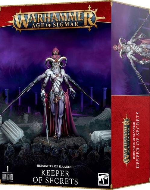Hedonites of Slaanesh Keeper of Secrets (Warhammer Age of, Hobby en Vrije tijd, Wargaming, Nieuw, Ophalen of Verzenden