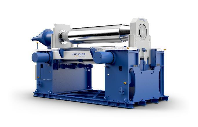 HAEUSLER HDR HEAVY-DUTY 3-rollenwals, plaatwals, Zakelijke goederen, Machines en Bouw | Metaalbewerking