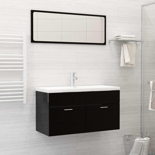 vidaXL Inbouwwastafel met kraan 91x39x18 cm keramiek wit, Doe-het-zelf en Verbouw, Sanitair, Nieuw, Verzenden