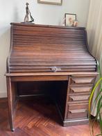 Secretaire - Eik - Eikenhouten rolluikbureau, Antiek en Kunst