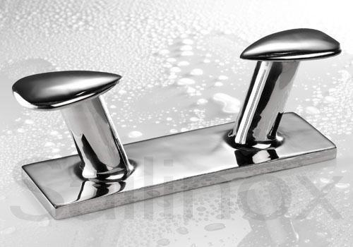 Dubbele aanleg bolder voor jacht of schip RVS 316 AISI A4, Watersport en Boten, Bootonderdelen, Dekbeslag, Nieuw, Zeilboot of Motorboot