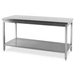 HCB Basic-line Werktafel - 160 x 70 x 85 cm  - RVS, Verzenden, Nieuw in verpakking, RVS Meubilair