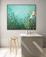 Irina Morisch - The way you make me feel- abstract floral, Antiek en Kunst