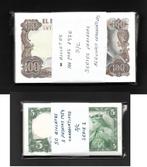 Spanje. - 50 x 5 , and   50 X 100 Pesetas 1954-1970, Postzegels en Munten
