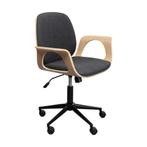 *WOONWINKEL* Kare Design Patron Retro Bureaustoel Hout, Huis en Inrichting, Bureaus, Verzenden, Nieuw