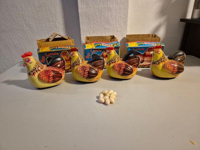 ME China - Speelgoed Hens Laying Eggs - 1950-1960 - China, Antiek en Kunst, Antiek | Speelgoed