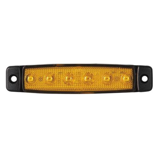 LED Zijmarkering oranje kort 12V, Auto-onderdelen, Verlichting, Nieuw, Ophalen of Verzenden