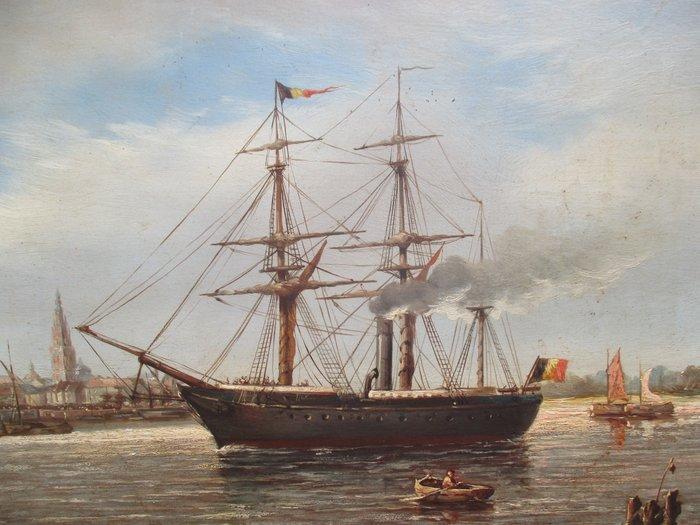 Theo Van Sluys, pseudonyme van Eugène Remy Maes (1849-1912), Antiek en Kunst, Kunst | Schilderijen | Klassiek