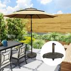 Parasolvoet Van Beton, Parasolstandaard Met Rol, Ronde Paras, Tuin en Terras, Tuintafels, Verzenden, Nieuw