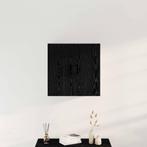 vidaXL Wandkast 60x31x60 cm bewerkt hout zwart eikenkleurig, Huis en Inrichting, Kasten | Overige, Verzenden, Nieuw