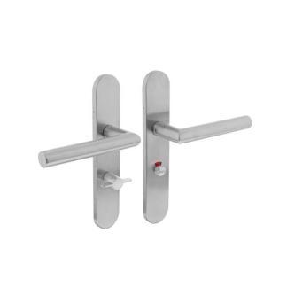 Deurklink met wc-sluitingschild | Intersteel | 63 mm, Doe-het-zelf en Verbouw, Hang- en Sluitwerk, Nieuw, Verzenden