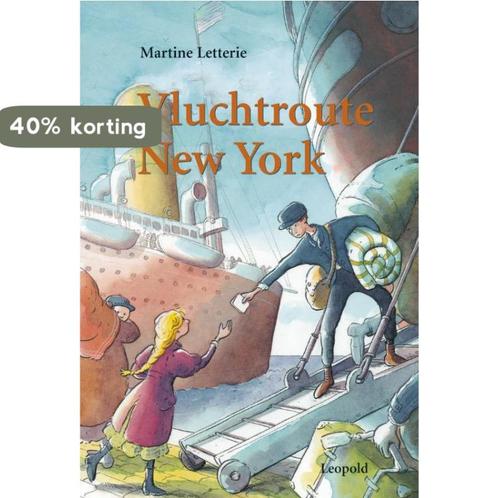 Vluchtroute New York 9789025850883 Martine Letterie, Boeken, Kinderboeken | Jeugd | 10 tot 12 jaar, Gelezen, Verzenden
