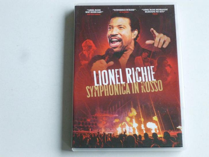 Lionel Richie - Symphonica in Rosso (DVD), Cd's en Dvd's, Dvd's | Muziek en Concerten, Zo goed als nieuw, Verzenden