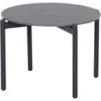 Siena Garden Roma loungetafel Ø60cm - Antraciet, Tuin en Terras, Ophalen of Verzenden, Nieuw