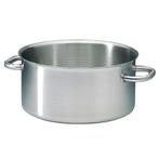 Kookpan - &amp;#216; 40 cm - 25 Liter - Laag - RVS - Bourgea, Verzenden, Nieuw in verpakking