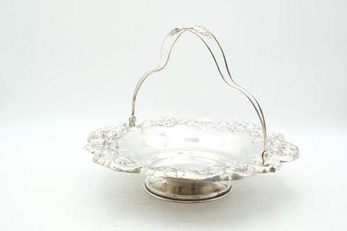 Fruitmand - .833 zilver - Relieffragment, Antiek en Kunst, Antiek | Goud en Zilver