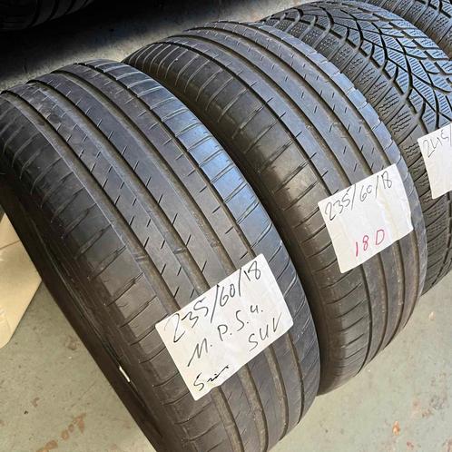 2 x Michelin Pilot Sport 4 235-60-18 Zomerbanden 5mm, Auto-onderdelen, Banden en Velgen, 18 inch, Zomerbanden, 235 mm, Personenwagen